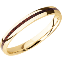 10K Yellow Gold + Polish Finish