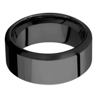 Zirconium + Polish , Satin Finish