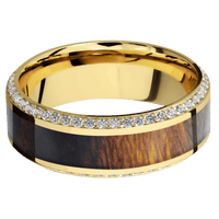 10K Yellow Gold + Polish , Polish Finish