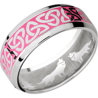 18K White Gold + Polish , Polish Finish + 14K White Gold