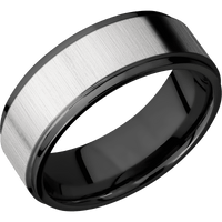 Zirconium + Crosssatinsilver , Polish Finish