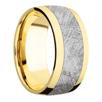 14K Yellow Gold + Polish Finish
