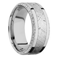 14K White Gold + Polish , Polish Finish