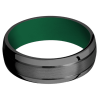 Zirconium + Satin , Polish Finish + Green
