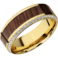 10K Yellow Gold + Polish , Polish Finish
