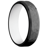Zirconium + Hammer , Satin Finish + White