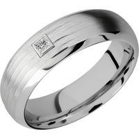 10K White Gold + Treebarkh , Polish Finish