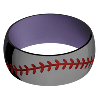 Zirconium + Polish Finish + Bright Purple