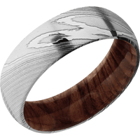 Damascus + Polish Finish + Sequoia