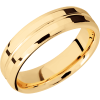 18K Yellow Gold + Polish , Polish Finish