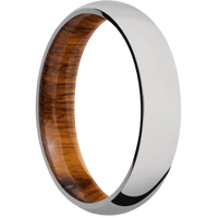 Titanium + Polish Finish + Desert Iron Wood
