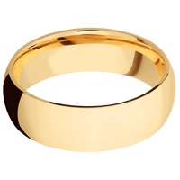 10K Yellow Gold + Polish Finish