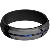 Zirconium + Polish , Polish Finish + Black