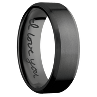 Zirconium + Bead , Satin Finish