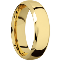 22K Yellow Gold + Polish , Polish Finish