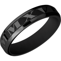 Zirconium + Polish , Polish Finish + Black