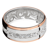 Palladium Silver + Polish , Polish Finish