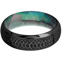 Zirconium + Polish , Polish Finish + Black Mother of Pearl