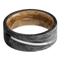 Forged Carbon Fiber + None Finish + Whiskey Barrel