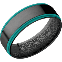 Zirconium + Bead , Satin Finish