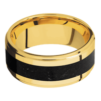 18K Yellow Gold + Polish , Polish Finish