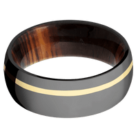 Zirconium + Polish , Polish Finish + Cocobolo