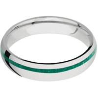 14K White Gold + Polish , Polish Finish