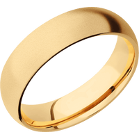 10K Yellow Gold + Bead Finish
