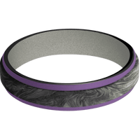 Zirconium + Polish , Satin Finish + Gun Metal Grey
