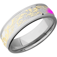 Titanium + Polish Finish