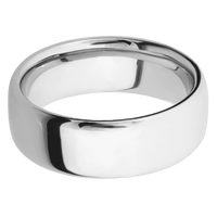 14K White Gold + Polish Finish