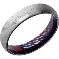 Meteorite + None Finish + Titanium Damascus