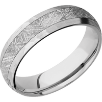 10K White Gold + Hammer Finish