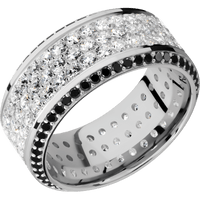 14K White Gold + Polish , Polish Finish