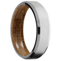 Cobalt Chrome + Satin , Polish Finish + Whiskey Barrel