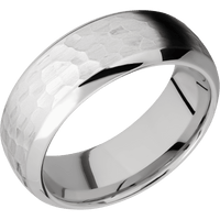 Palladium Silver + Hammer , Polish Finish