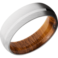 Damascus + Bead Finish + Desert Iron Wood
