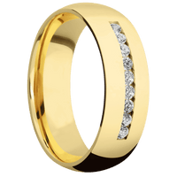 10K Yellow Gold + Polish Finish