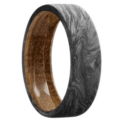 Forged Carbon Fiber + None Finish + Whiskey Barrel