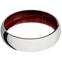 Palladium + Polish Finish + Blood Wood