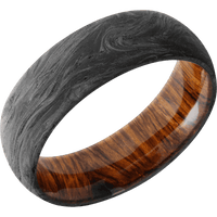 Forged Carbon Fiber + None Finish + Desert Iron Wood