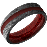 Forged Carbon Fiber + None Finish + Blood Wood