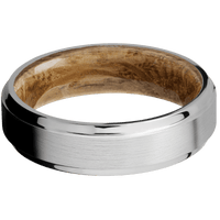 Cobalt Chrome + Satin , Polish Finish + Whiskey Barrel