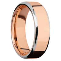 14K Rose Gold + Polish , Polish Finish