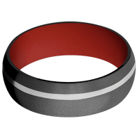 Zirconium + Bead , Bead Finish + Red Apple