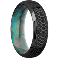 Zirconium + Polish , Polish Finish + Black Mother of Pearl