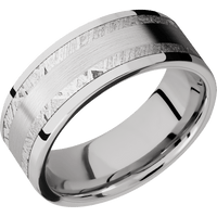 14K White Gold + Polish Finish + 10K White Gold