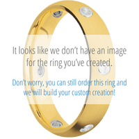 18K Yellow Gold + Satin Finish