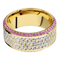 10K Yellow Gold + Polish , Polish Finish