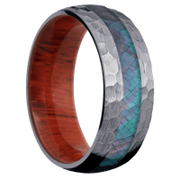 Tantalum + Hammer Finish + Padauk